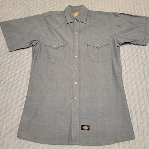 Dickies button down shirt size M EUC